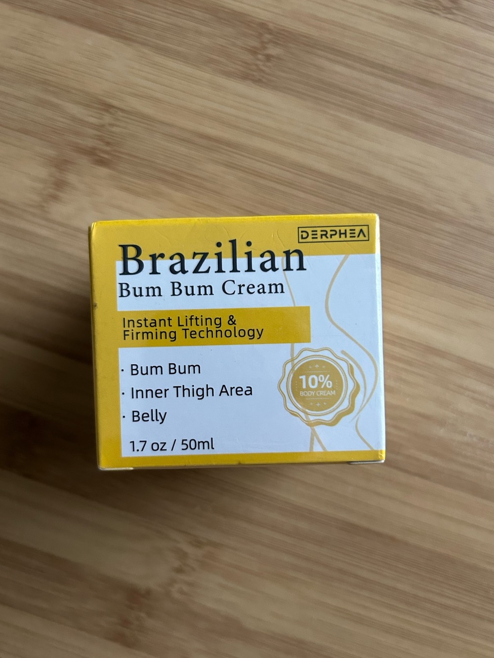 NIB Derphea Brazilian Bum Bum Cream